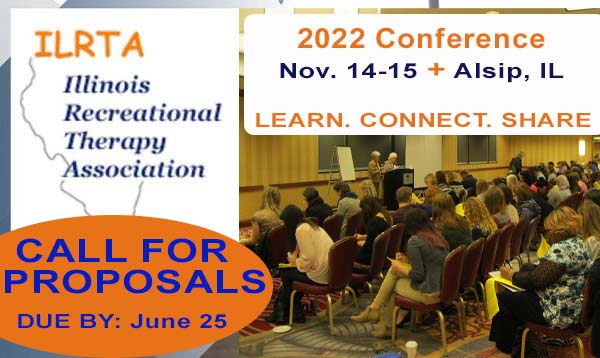 Call for proposals for ILRTA 2022 Conference from Nov. 14-15 in Alsip, IL. LEARN. CONNECT. SHARE.